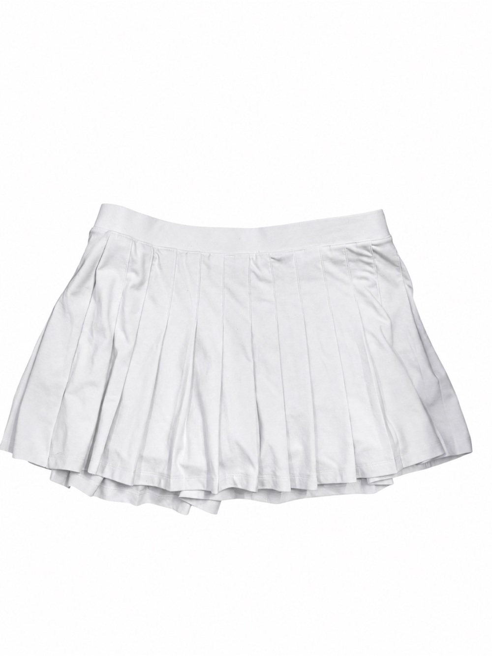 PINK Victoria's Secret White Pleated Mini Skirt